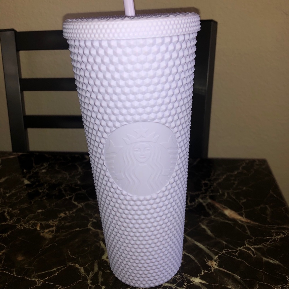 Starbucks lilac studded tumbler